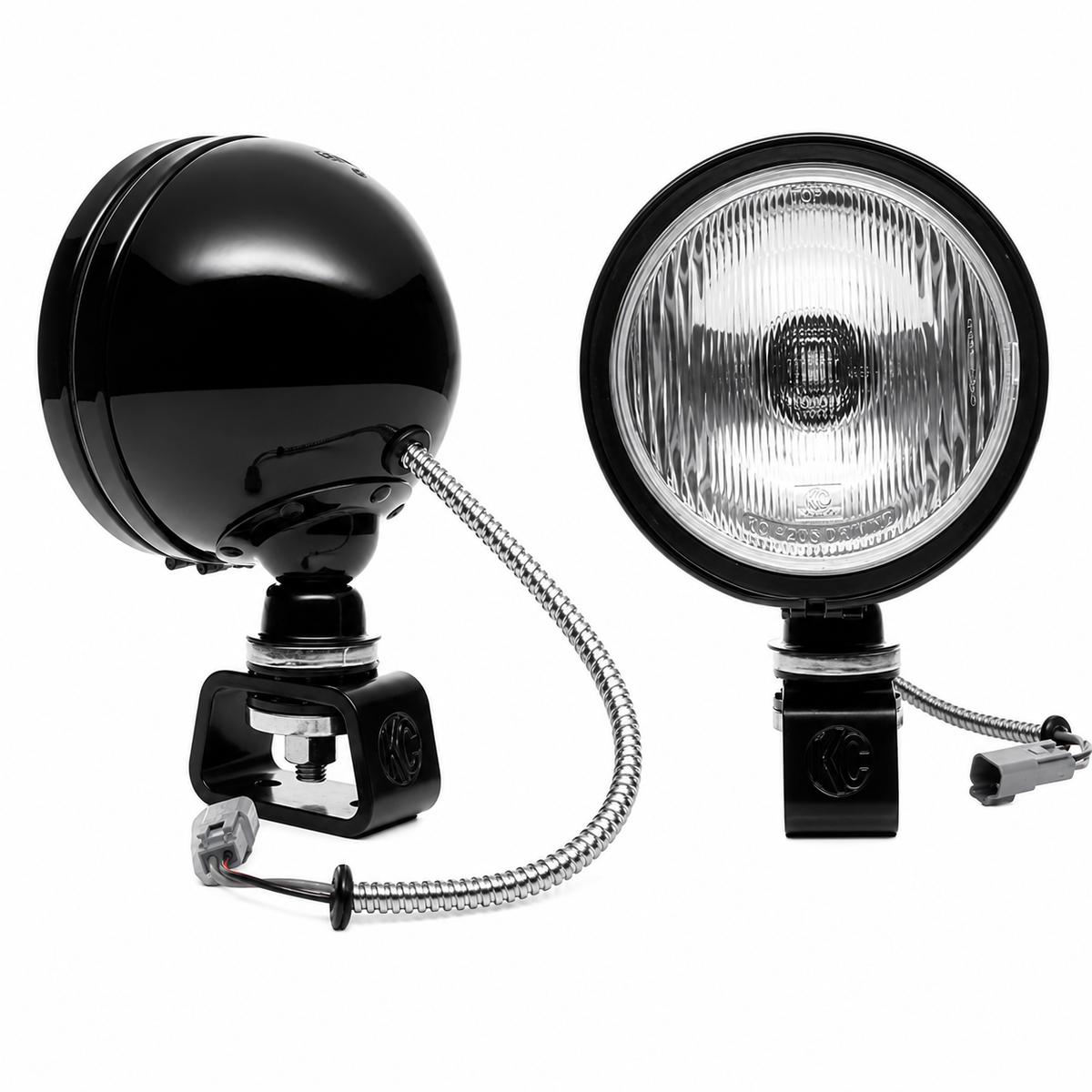 KC HiLiTES Daylighter 6-inch halogen light system components