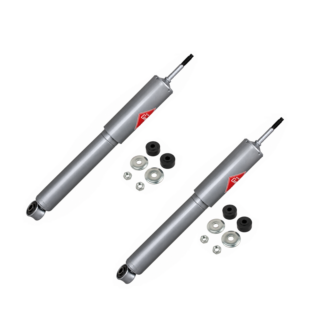 Pair of KYB Gas-a-Just front shock absorbers for 1984–1995 Toyota Pickup 2WD