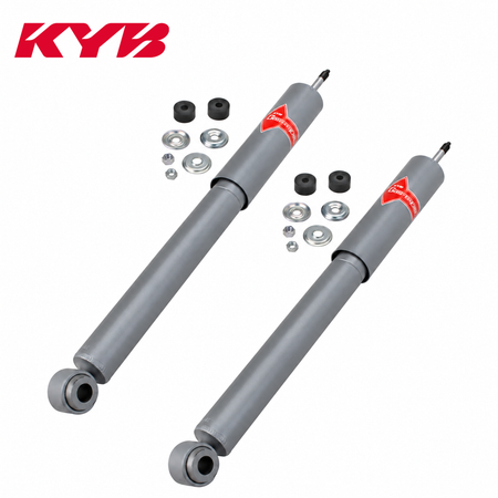 Pair of KYB Gas-a-Just gray rear shock absorbers for 1990–1995 Toyota 4Runner