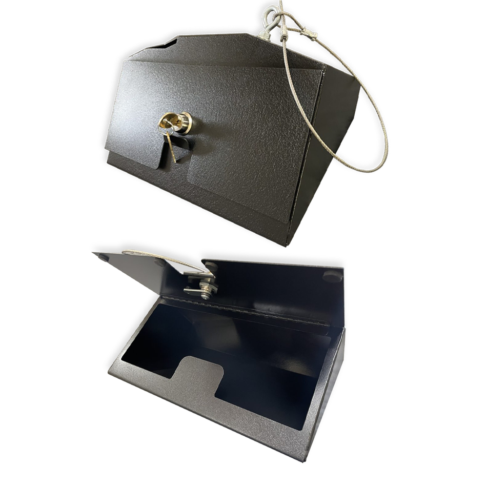 Locking steel glovebox safe insert for 1984-88 Pickup and 1984-89 4Runner