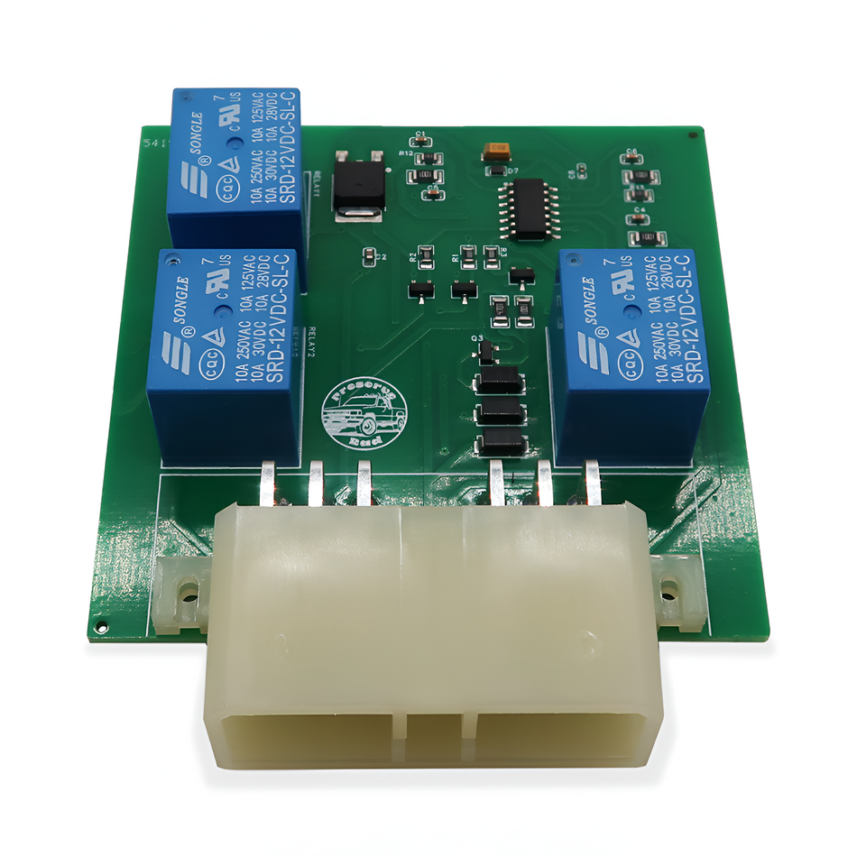 Power-window door control module relay for classic Toyota factory power-window systems