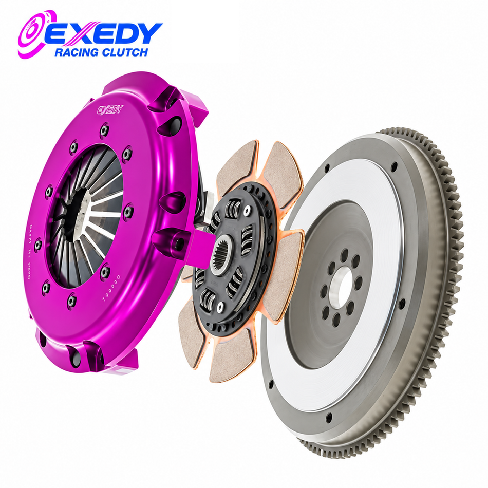 AE86 EXEDY Hyper Single 6-Puck Cerametallic Clutch & Flywheel Kit | 4A-GE (Corolla 1983-87)
