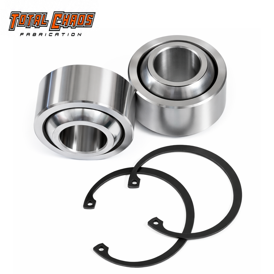 Total Chaos 1-Inch Stainless Steel Uniball Replacement Kit (1986-95 4Runner / 1986-95 Pickup)