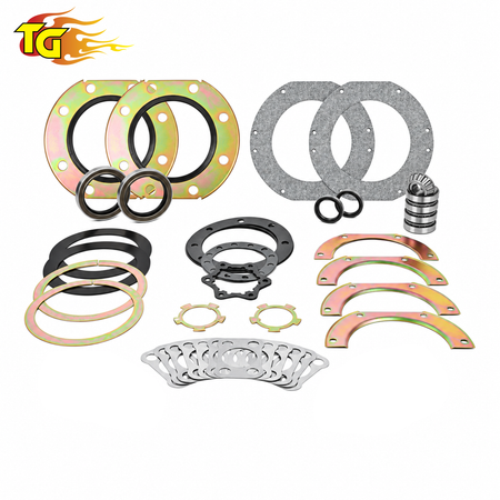 Trail-Gear knuckle rebuild kit components for Toyota solid axle
