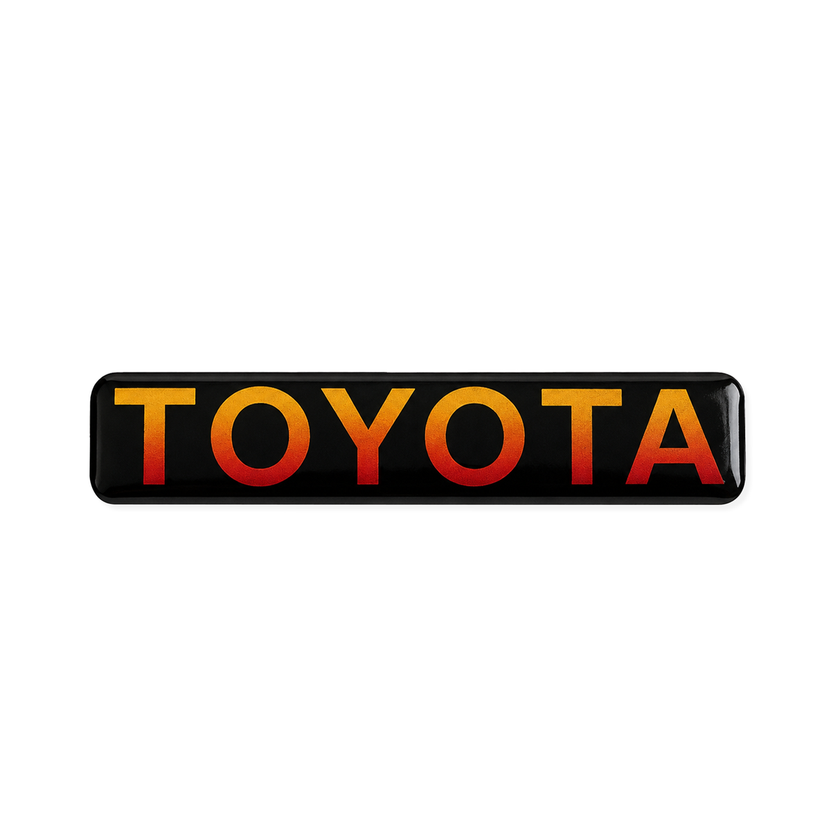 TRD-style TOYOTA steering-wheel decal for 1987-88 Pickup and 1987-89 4Runner