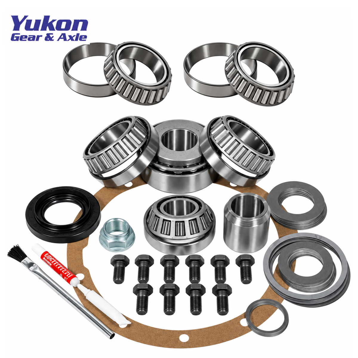 Yukon Gear Toyota 8-inch master differential overhaul kit components