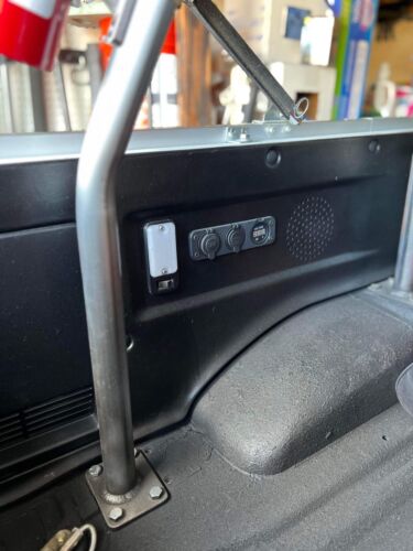 Rear cargo dome light lens installed in a 1st Gen Toyota 4Runner cargo area